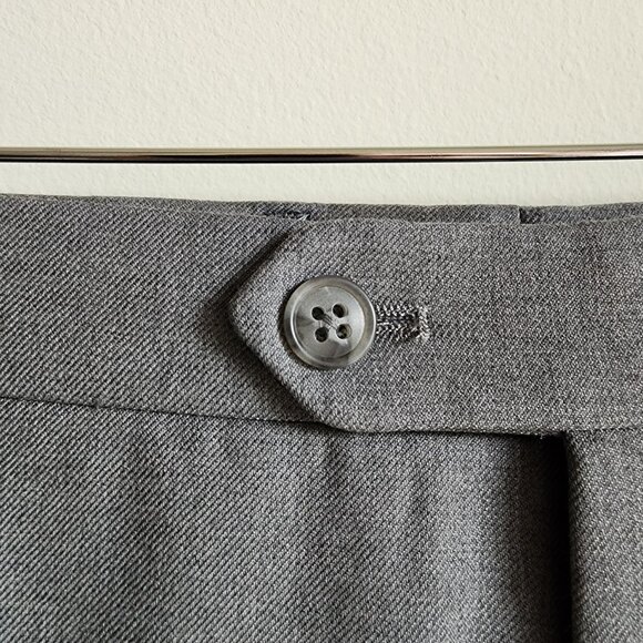 54 Waist Dress Pants Gray Short Jos A Bank 1905 Pant Wool New Nwt Size Man Light - Picture 5 of 17